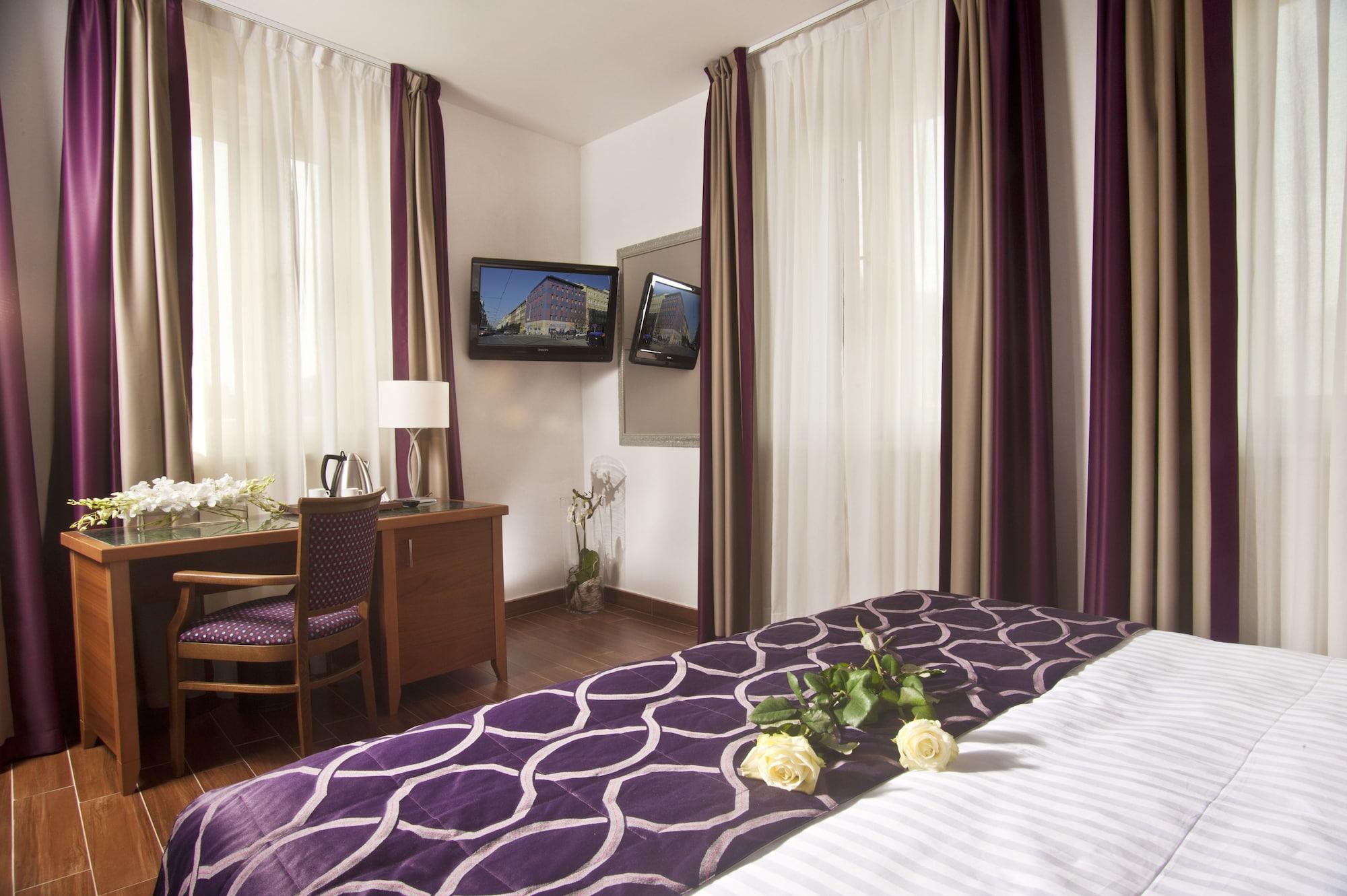 Hotel Galileo Praha Rom bilde